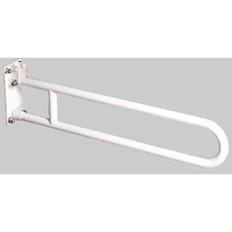 BARRA DI SOSTEGNO RIBALTABILE PREVERNICIATO BIANCO - cm 60