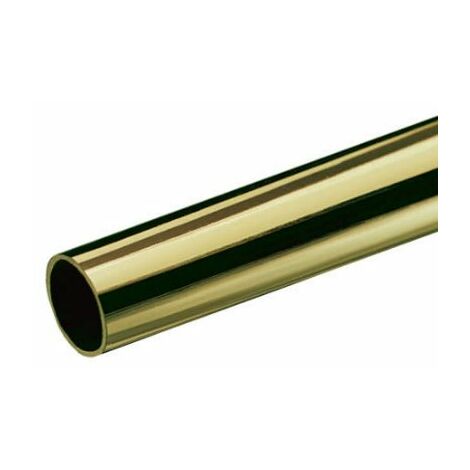 BARRA DORADA REDONDA 12-0,8MM 4MTS.