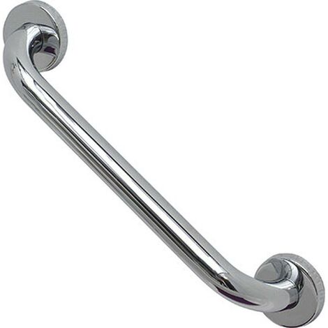 Barra dritta in acciaio inox 30cm - cromo - Tendance