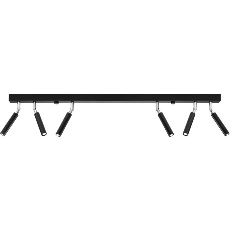 

Sollux Lighting - Barra Dritta Flush 6 Luce Nera G9 Barra recta Flush 6 Light Black G9
