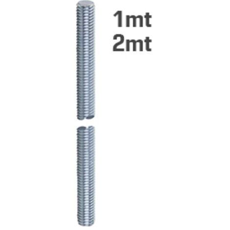 Barra filettata cl. 4.8 zincata m18 mt. 1