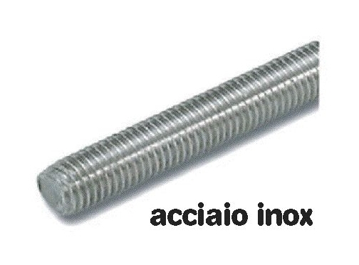 Image of EAC - Barra Filettata in Acciao Inox A2 Din 975 12 mm lunghezza 1 Metro