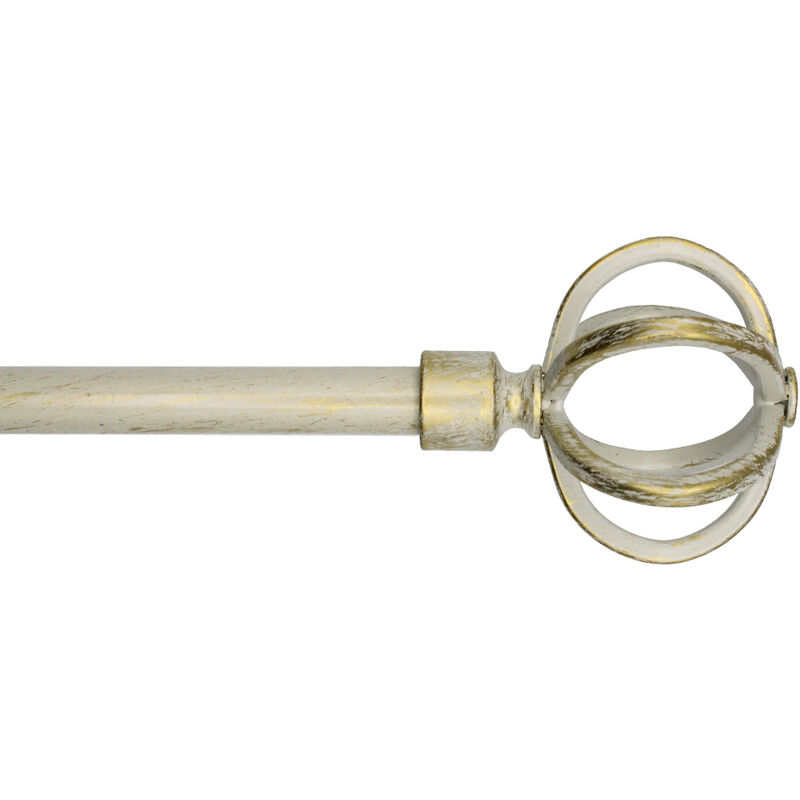 

Barra Forja Extensible 75/120 Mundi Marfil Oro