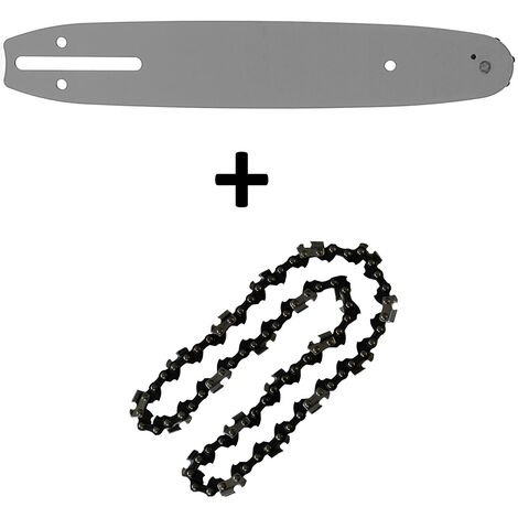 Barra guía de 10 pulgadas (26 cm) con cadena de 40 eslabones para motosierras de 25 cm3