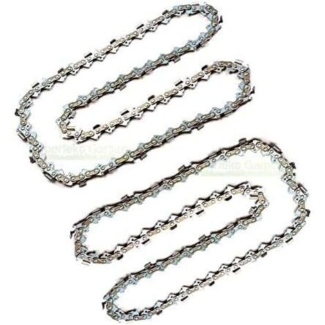 Barra guida e catena per motosega, 2 catene per motosega da 30 cm 1,3 mm 3/8" 45 TG compatibili con motosega Greenworks GD24CS30K4 24V