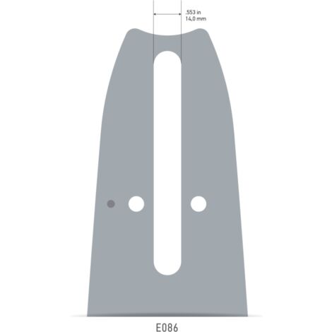 Barra Guida Motosega 253ATLE099 Guida: 64 cm Passo: .404" Calibro: 1.6 Maglie: 84 DuraCut