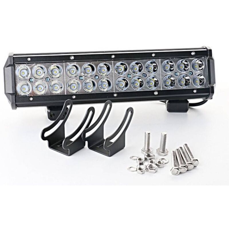 Barra led 4x4 fuoristrada - 72W - 10-40V dc - 12 Pollici - 6.000