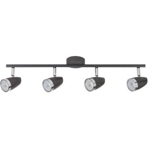 Barra LED Rabalux Karen 6515 antracite 4x4W luce calda