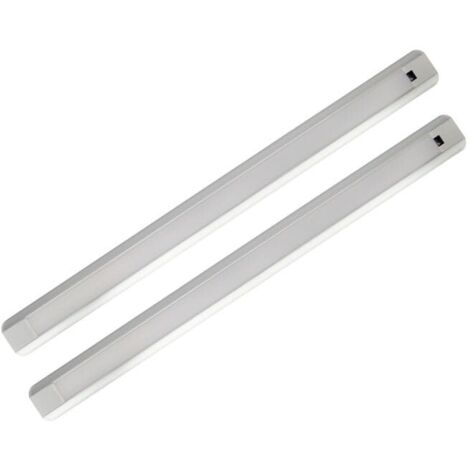 Barra LED sottopensile 2x60cm bianca 9W sensore DPM