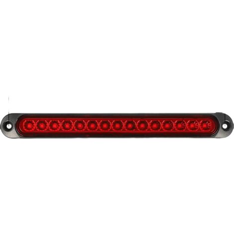 Barra luminosa a LED impermeabile da 12-24 V per freni, adatta a rimorchi, furgoni, auto, camper, UTV e ATV.