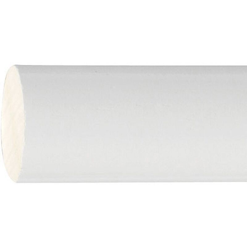 

Riel Chyc - Barra madera lisa 1,5 metros x 20 mm. blanco