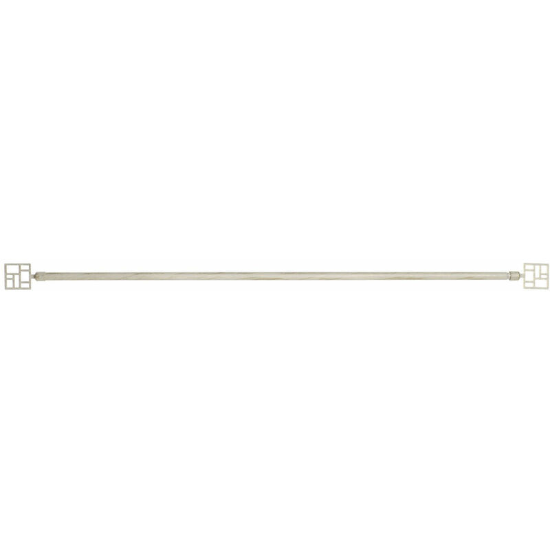 

Barra para Cortinas DKD Home Decor Crema Aluminio Dorado (120 x 3 x 6 cm)