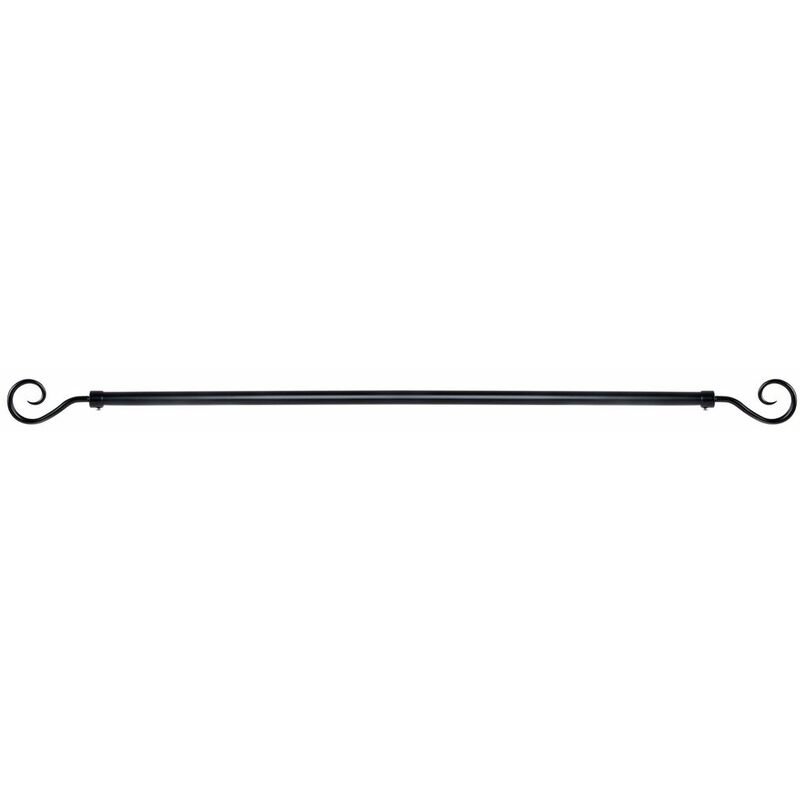 

Barra para Cortinas DKD Home Decor Negro Metal (160 x 16 x 16 cm)
