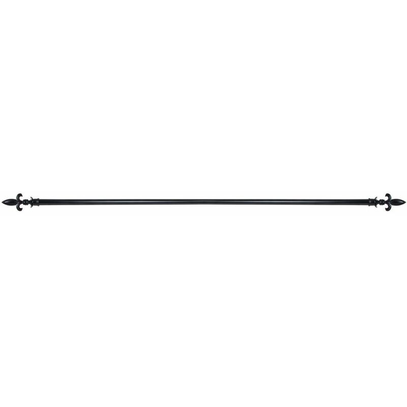 

Barra para Cortinas DKD Home Decor Negro Metal (160 x 16 x 16 cm)