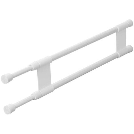 Barra per armadio doppio estensibile 41-71 cm