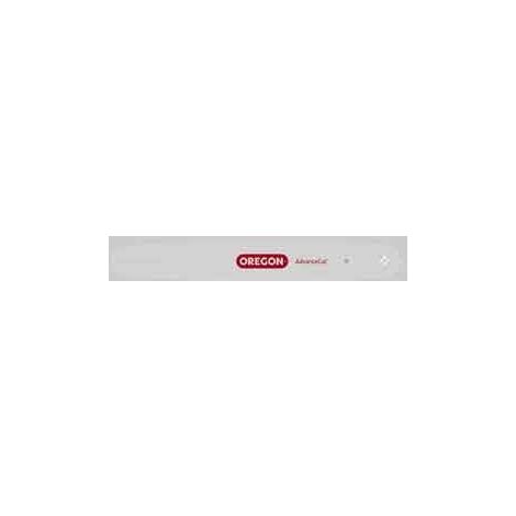 BARRA PER MOTOSEGA 'SINGLE RIVET' OREGON 30 cm - 3/8LP - 13 mm - maglie n° 45 - OREGON