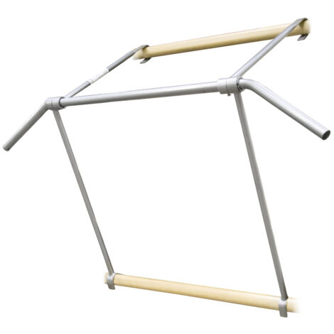 Barra per trazioni per scale da ginnastica
