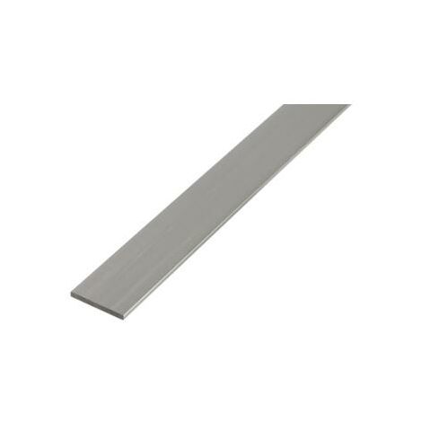 BARRA PIATTA 25X2X1000MM ALLUMINIO
