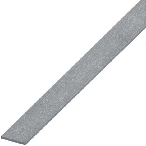 BARRA PIATTA ALFER 10x2 MM IN ACCIAIO TRAFILATO LUNGHEZZA 1 METRO