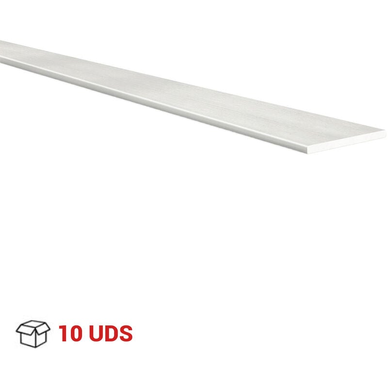 

REI - Perfil Plano | Fabricado en Aluminio | Acabado en Crudo | Para Proyectos de Construcción, Reformas y Bricolaje | Medidas 20*2*1000 mm |