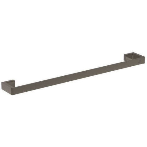 Barra portasciugamani IS Conca Cube, 600mm, quadrata, Grigio Magnetico