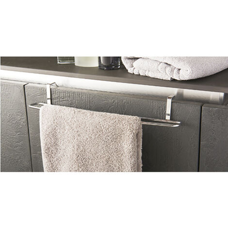 Porta Asciugamani Bagno a due bracci,Barra Portasciugamani Porta Bagno da  parete,Acciaio Inossidabile 304 Portaasciugamano Set di Accessori  Spazzolato Per Appartamento Cucina-argento 38,3 cm : : Fai da te