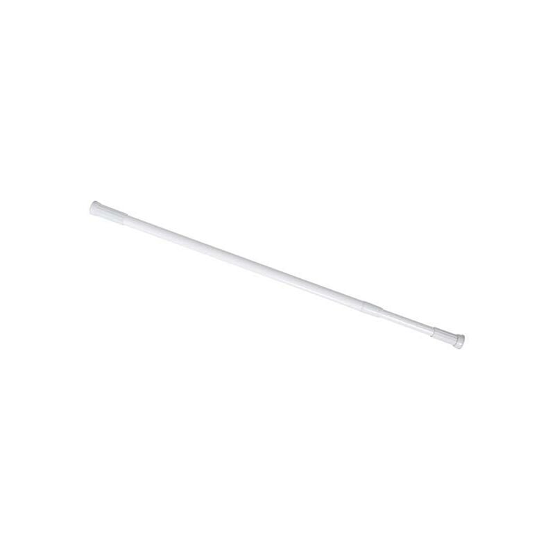 

Barra recta cortina de baño 70-120cm blanco