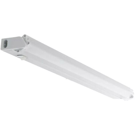 barra sottopensile led orientabile "movie 35" con diffusore, 425 lm 4000 k