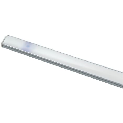 barra sottopensile led "unix 60" con diffusore silver, 800 lm 4000 k