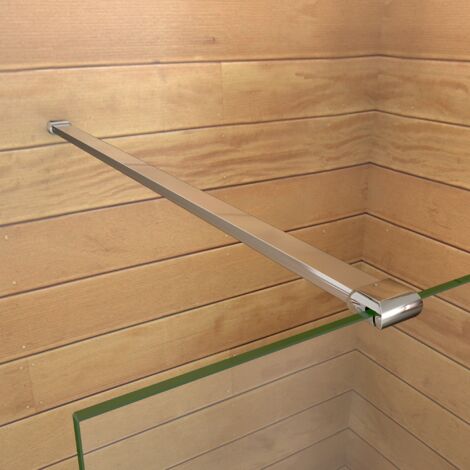 Barra Stabilizzatrice Tagliabile Rinforzato Per Box Doccia Da 140 cm Per Vetro Spessore da 6-8 mm