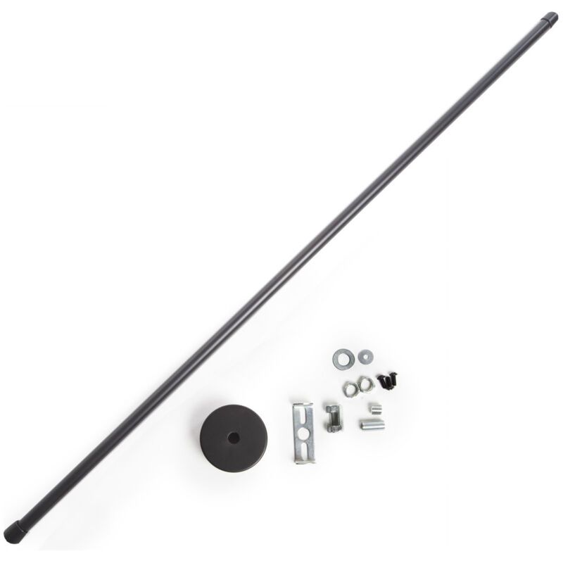 

Greenice - Barra Suspensión Extensible Carril Focos LED 75 ► 150Cm - Negro (PL-218000S1-B)