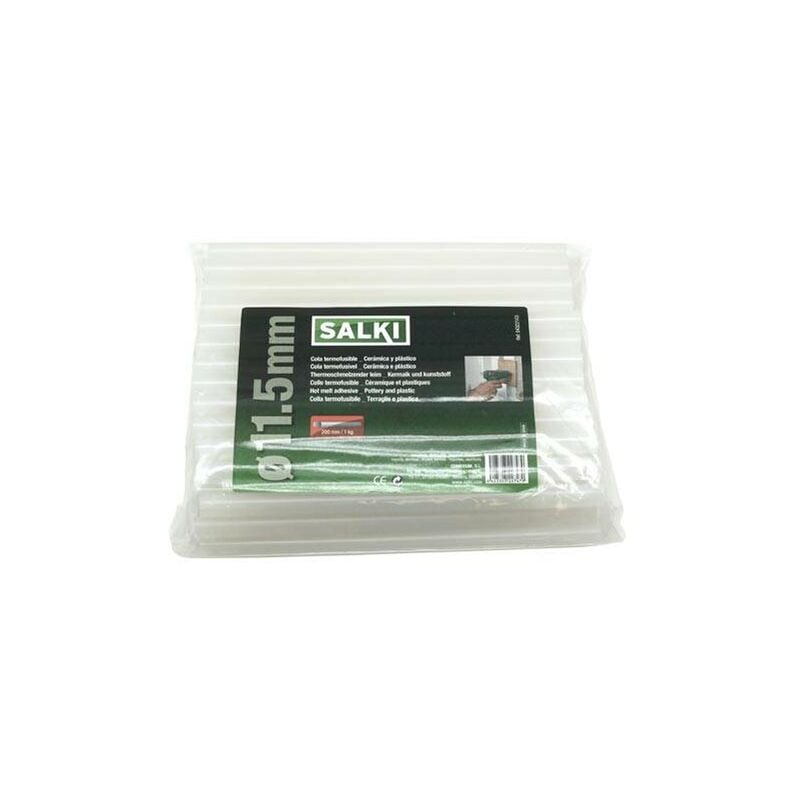 

Adhesivo Termofusible Barra 1 Kg Diam. 11.95 X 195 Mm Transparente - Salki