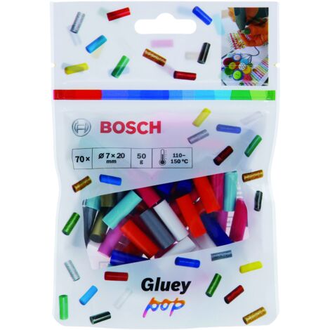 Barras Glueing, mix POP, DIY (7 x 20 mm)  BOSCH 2608002011