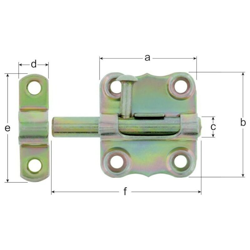 

Cerrojo Typ 160/K2ZA/40 mm