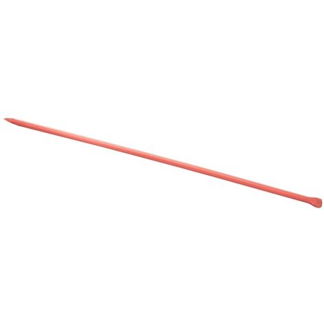 Barre à mine ronde 1250mm – Corps hexagonal en acier trempé 45 HRC – Diamètre 22mm – Revêtement peinture époxy – Wilmart