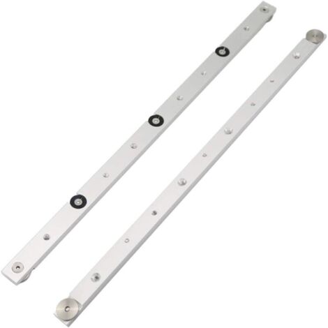 Barre à Onglets en Aluminium, Outil de Serrage pour Scie à Table, 450 mm