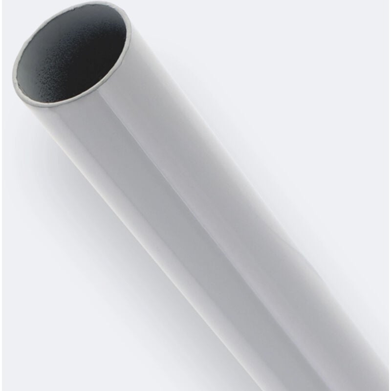 Boulet - Barre à rideaux 20mm 2m Blanc Mat