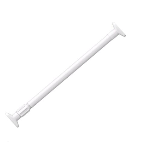 Barre à Vêtements Réglable 50-80 cm - Sans Perçage, Tige de Rideau de Douche pour Salle de Bain et Rangement de Vêtements