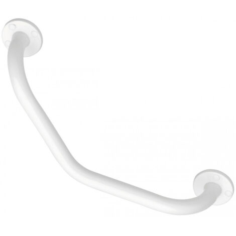 Barre acier époxy blanc barre coudée 40 - 135°
