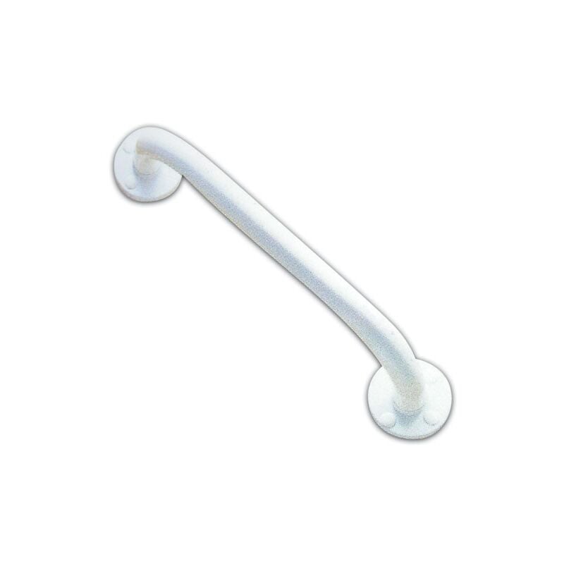 Barre d'appui droite 30cm acier époxy blanc - Godonnier