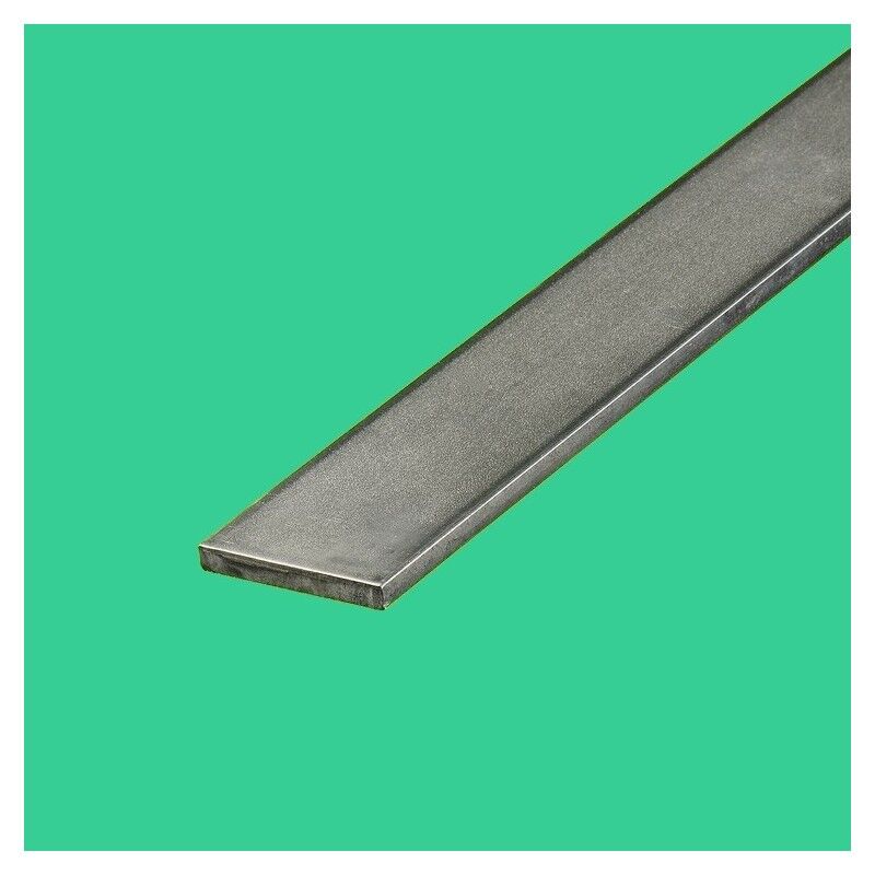 Fer plat inox 20 mm Epaisseur - 3 mm, Longueur - 3 metres