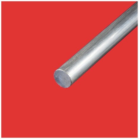 Barre alu ronde pleine 16 mm Longueur - 3 metres