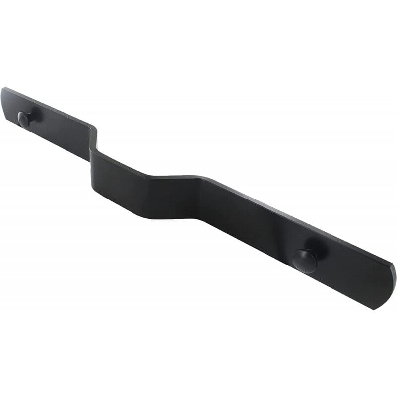 Barre de sécurité, Aluminium, Noir, L.430, Barre anti-effraction pour Volet Battant