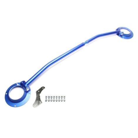 Barre anti rapprochement Alu Bleu avant Volkswagen Jetta II Type 19E 1985 a 1988-32932385