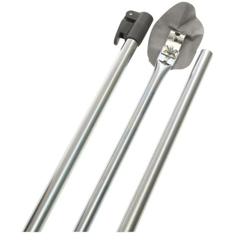 Barre balcon pour auvents traditionnels – Longueur extensible 2,20 à 3,10 m – Fixation simple avec bande auto-agrippante – Compatible avec Soplair – Summerline