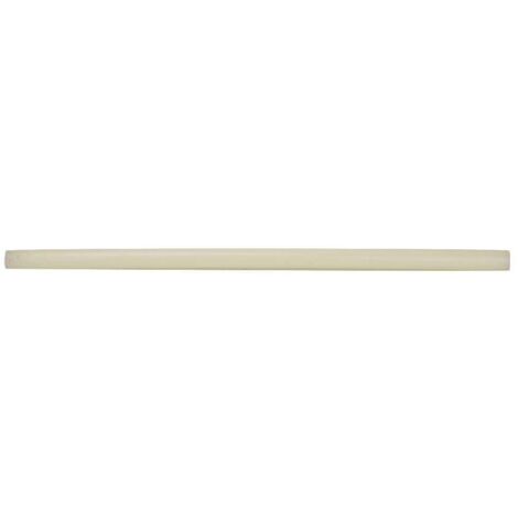 Barre Blanche de Disques en Caoutchouc de Tige en Nylon Ronde en Plastique Résistante à l'Usure Diamètre 20/35mm Lueur 500mm(20  500mm)