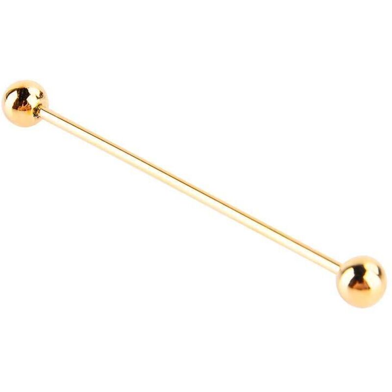 Barre Broche à Col de Chemise Epingle de Cravate Pince Métal Argent pour Hommes - Accessoires Costume Vêtements