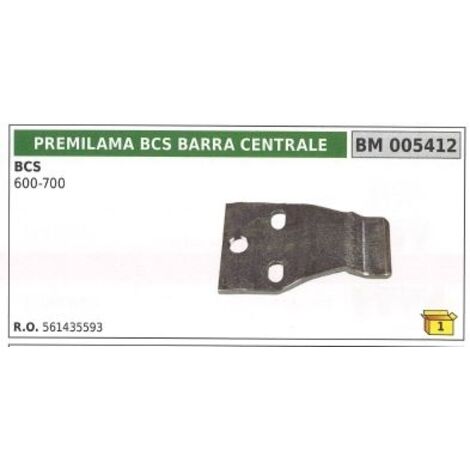 Barre centrale de pré-lame pour tracteur agricole BCS 600 700