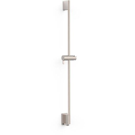 Barre coulissante pour douche avec arrivée d'eau murale Acier - TRES 03493199AC
