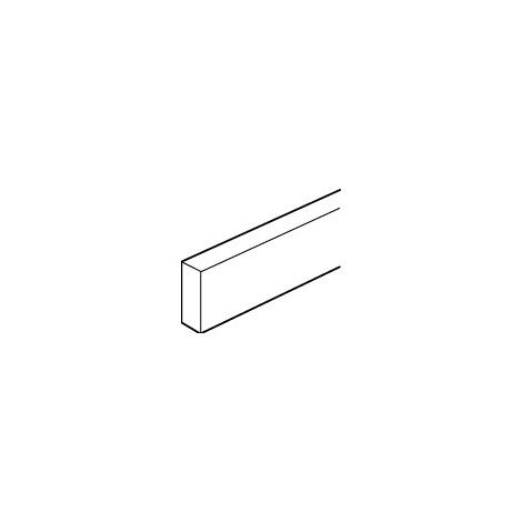Barre cuivre non percée 12x4mm 180A admissibles longueur 991,5mm LEGRAND 037349